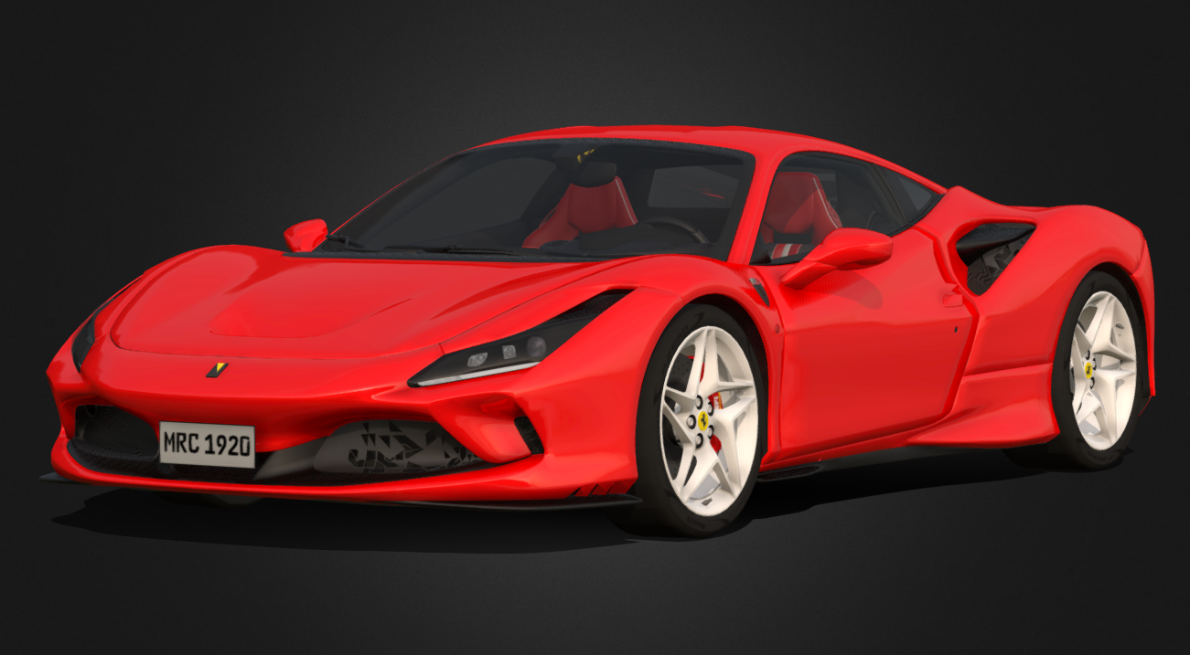 Ferrari F8 Tributo - DownloadFree3D.com