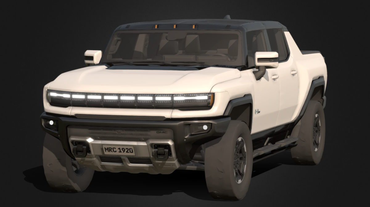 Gmc Hummer Ev - Downloadfree3d.com