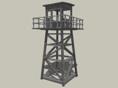 Game-Ready Sniper Tower