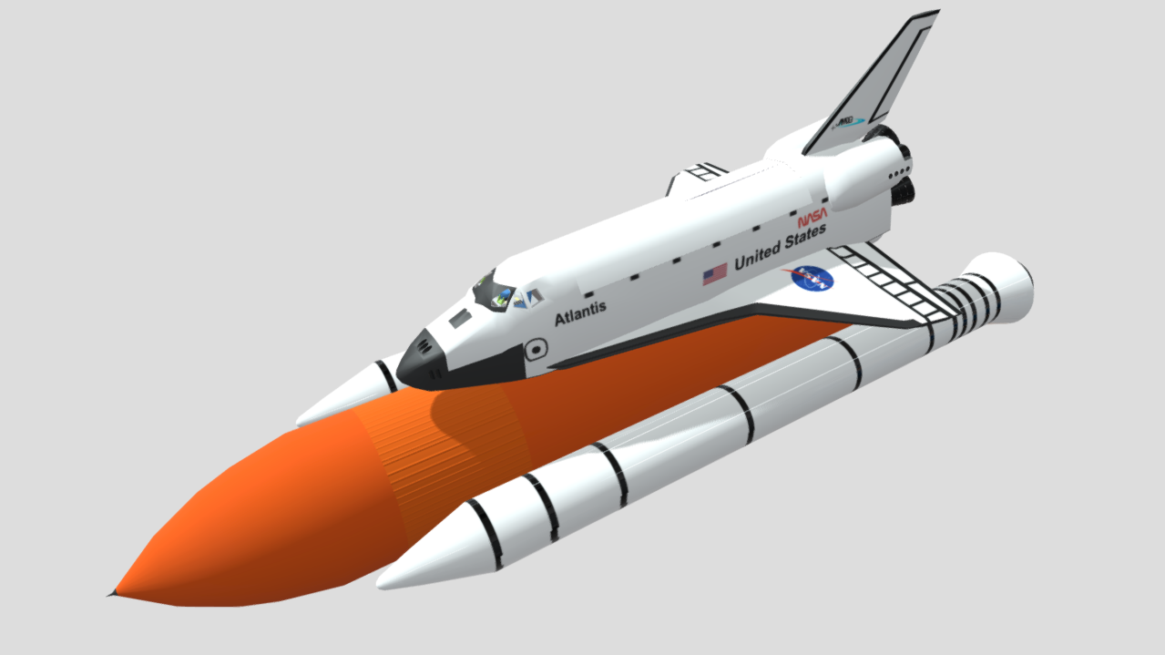 GeoFS Official Space Shuttle Atlantis (OV-104)