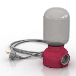 Lamp Plug 3d model