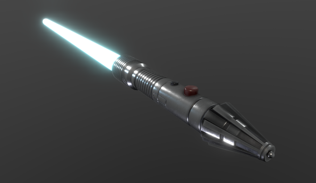 Plo Koon's Lightsaber - DownloadFree3D.com