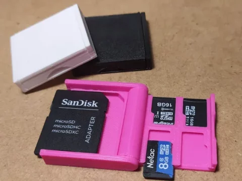 Mini MicroSD Card Case