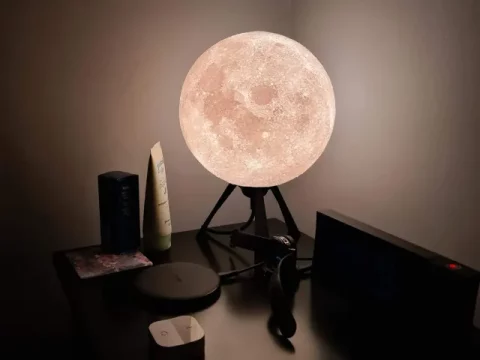 Moon Lamp - Big Hole Edition