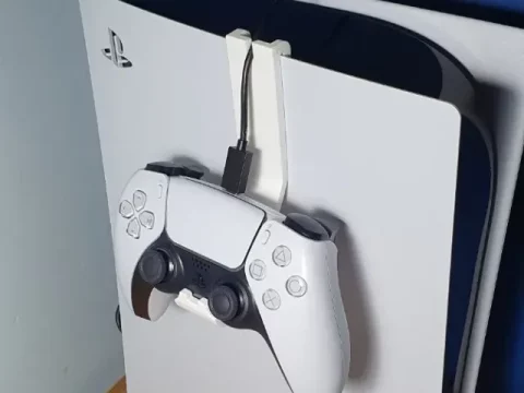 PS5 Controller and Charging Cable Holder