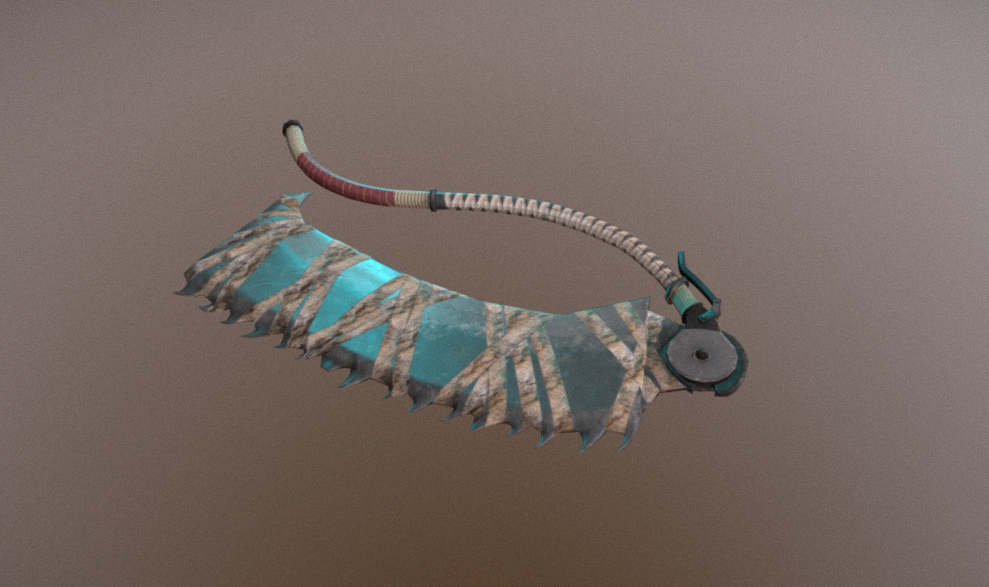 Saw Cleaver | Bloodborne (Low Poly version)