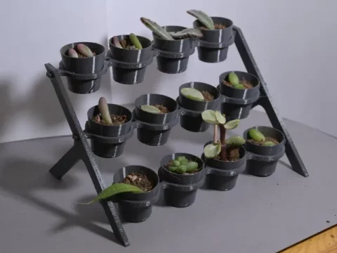 Small planter rack
