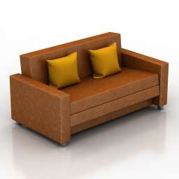 Sofa Bigdeo IKEA 3d model