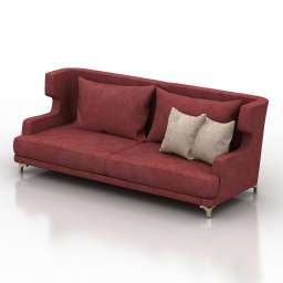 Sofa SALONI-CADILLAC 3d model