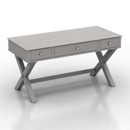 Table desk Ashley Burkesville 3d model