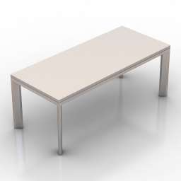 Table modern 3d model