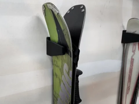 Wall Mount Ski Holder