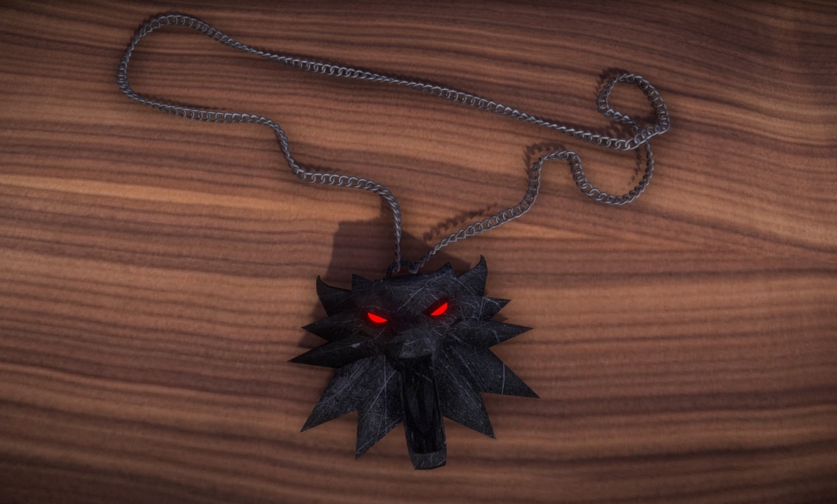 Wolf Medallion from Witcher