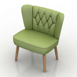 Chair Altinox malik 3d model