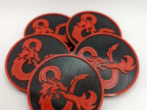 Dungeons & Dragons Inspiration Coins