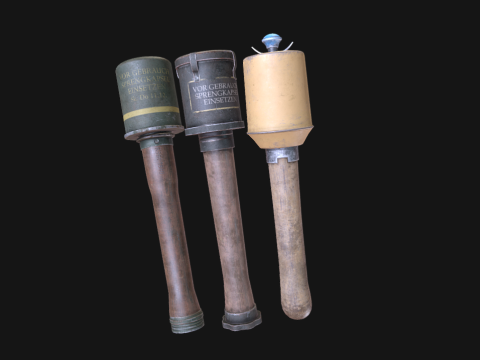 German Stick Grenades Pack