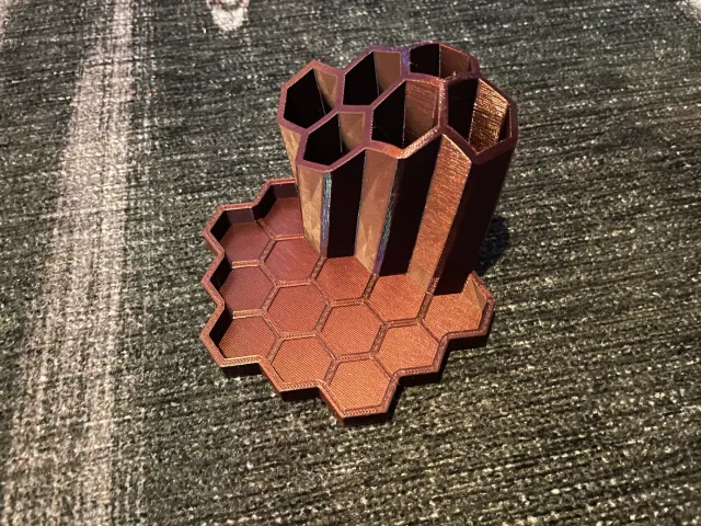 Honeycomb Pencil Holder 