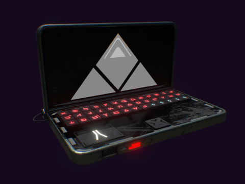 Sci-Fi Laptop