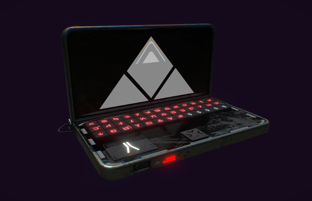 Sci-Fi Laptop