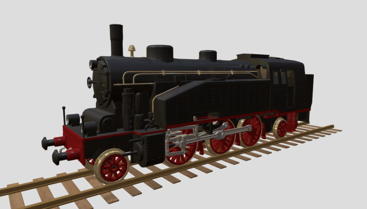 Baden VI c (VLC75 Locomotive) - DownloadFree3D.com