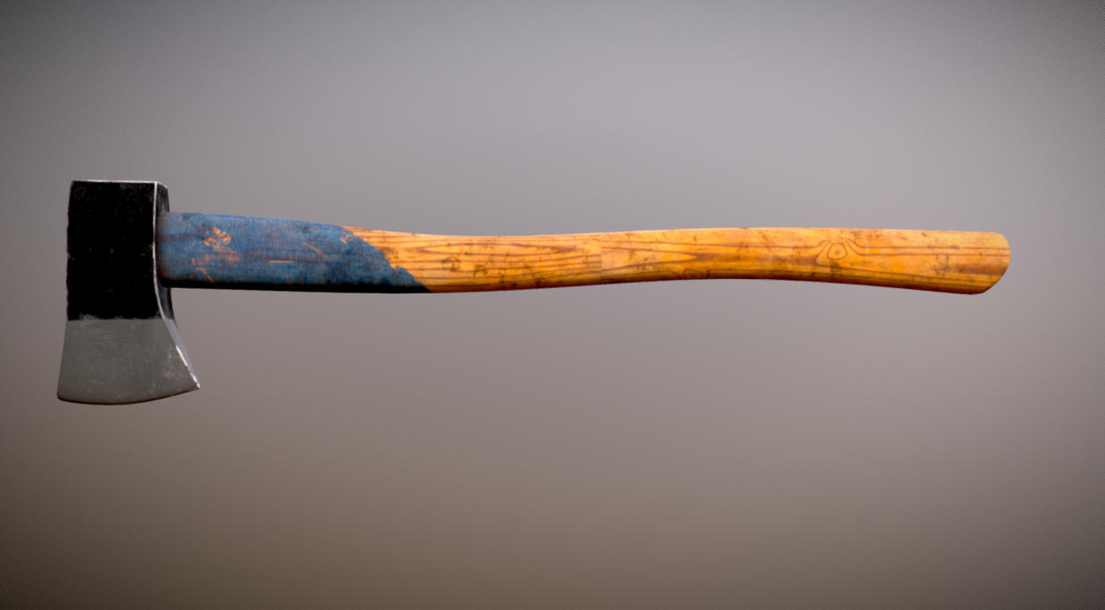 Wooden axe