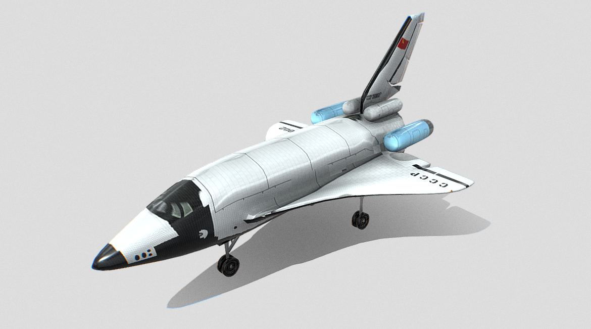 Buran soviet shuttle