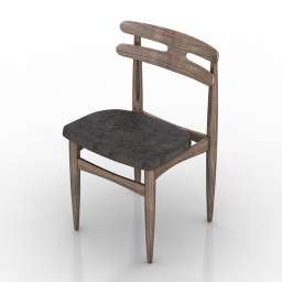 Chair Replice Bramin 3d model