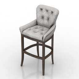 Chair bar Drake 3d model