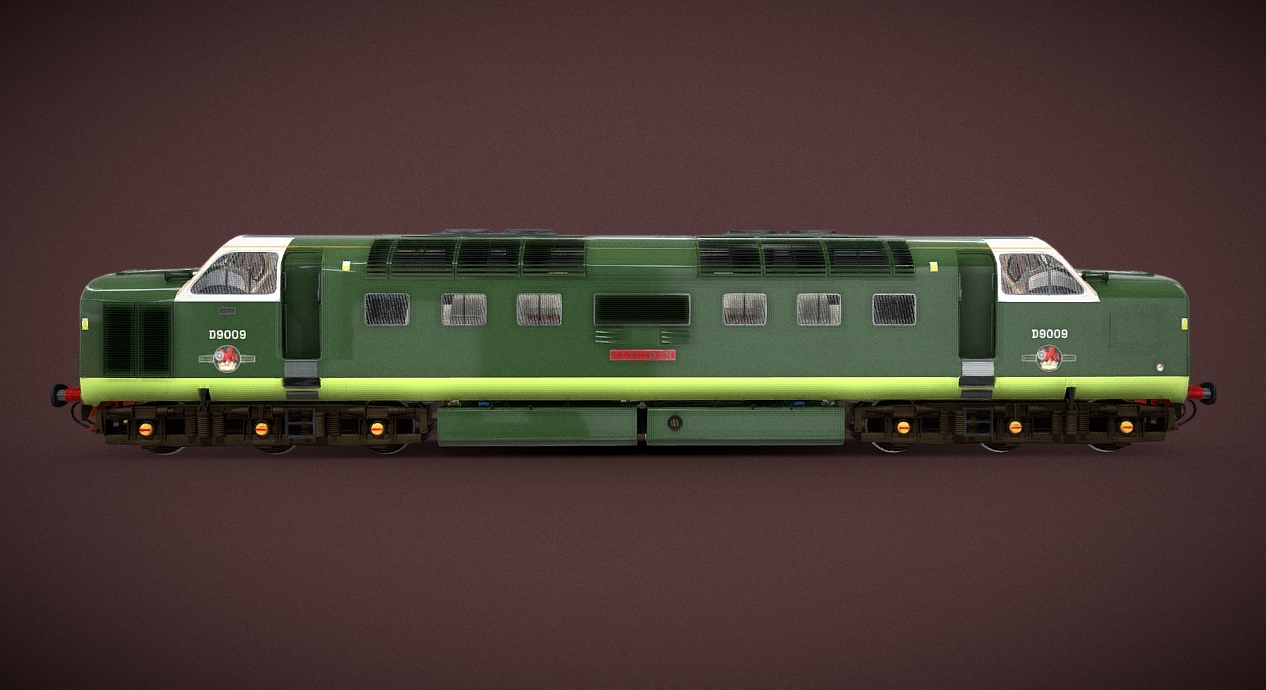 Class 55 BR Green - D9009 Alycidon