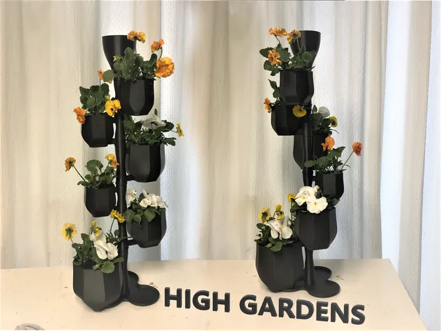 HIGH GARDENS - Stackable Plant Vases - Over 30 models + custom options