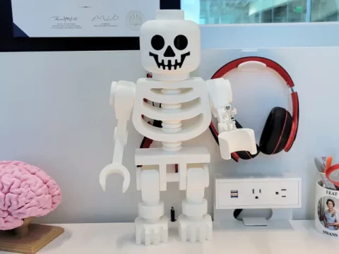 Mega Lego-like Skeleton (10:1 scale)