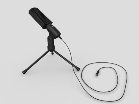 Microphone Ritmix RDM-125 Black