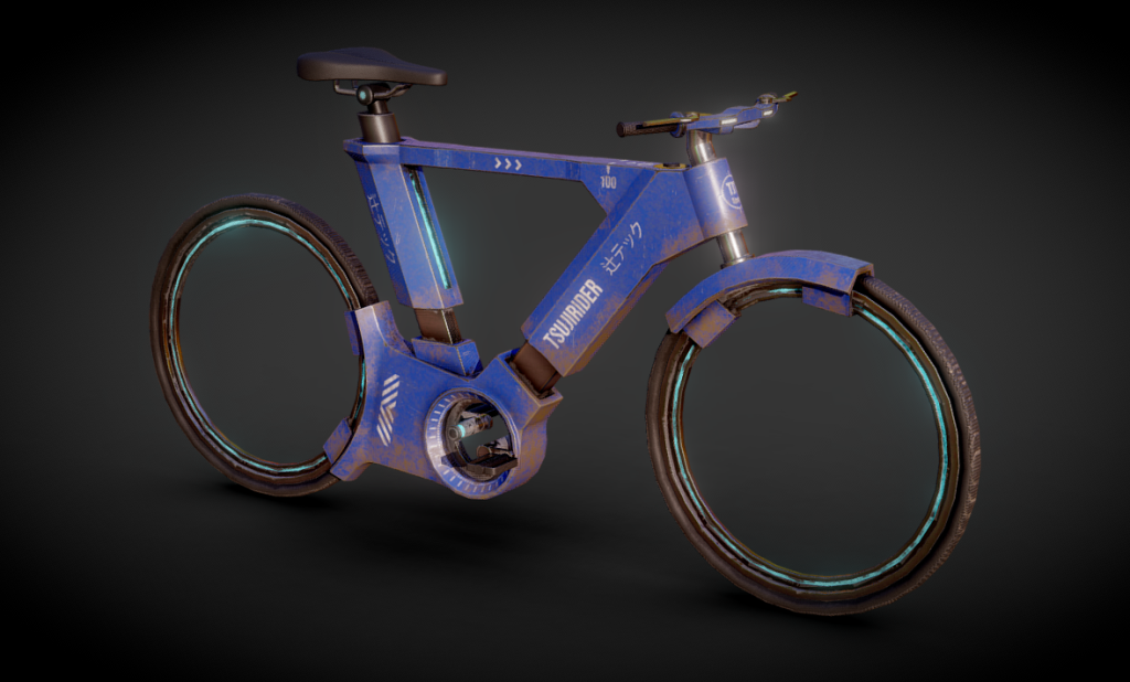 futuristic bike