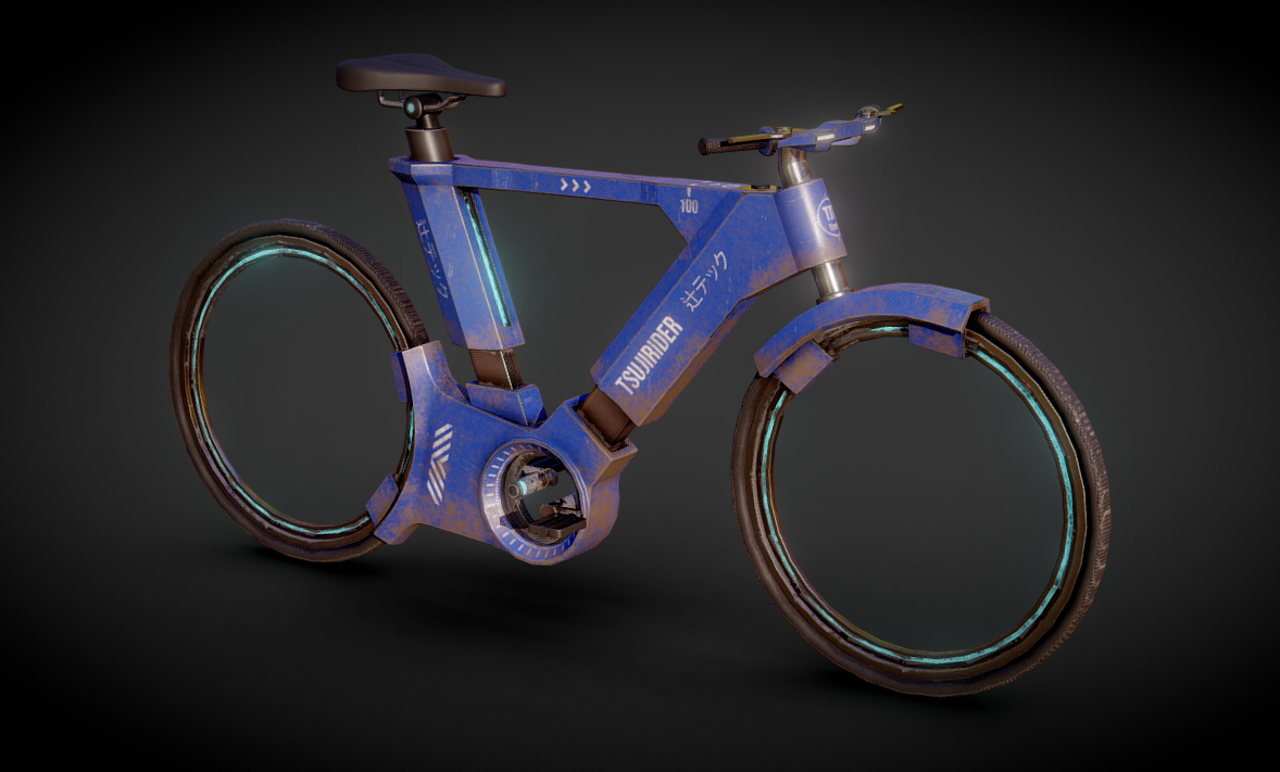 Realistic - Futuristic Bike