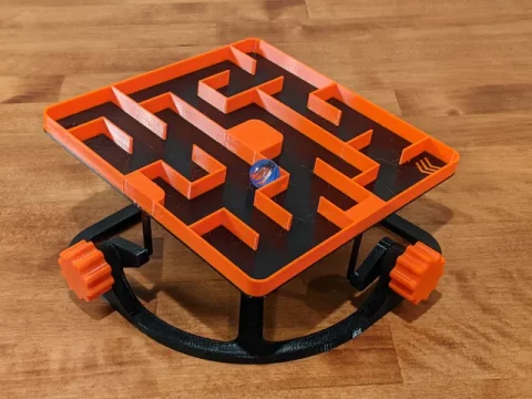 Snap-Together Marble Maze