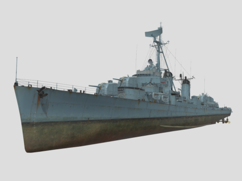 South Korean Destroyer Chung Mu