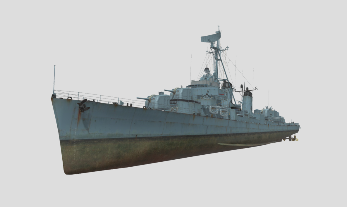 South Korean Destroyer Chung Mu