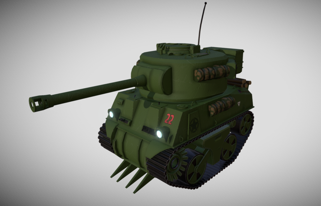 TANK M4A1 Sherman