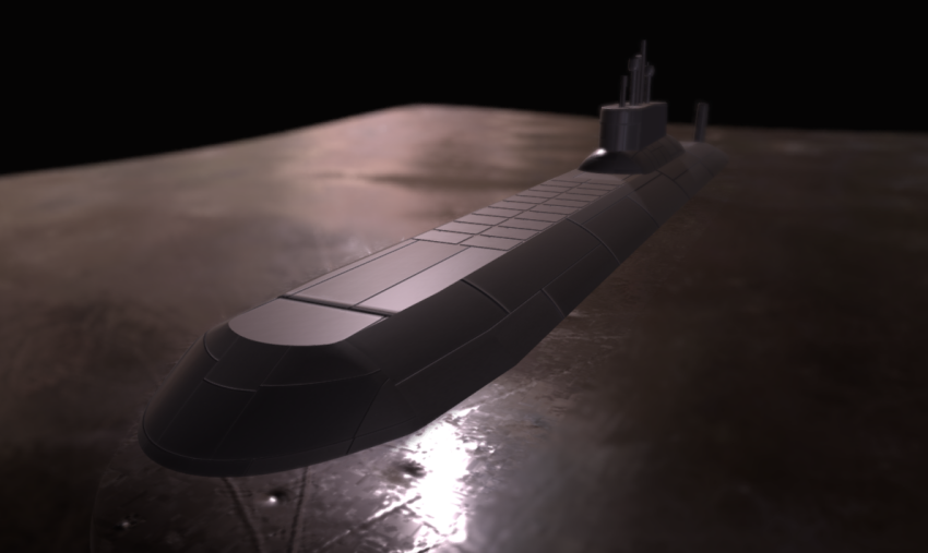 TYPHOON - DESIGN 941 SUBMARINE - DownloadFree3D.com