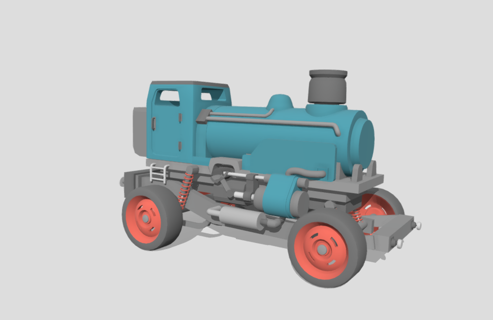 Tractor - steam train