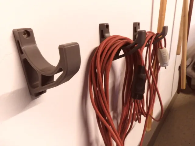 Strong cable wall hook 