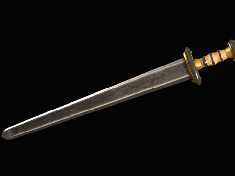 Anglo Saxon sword - reconstruction