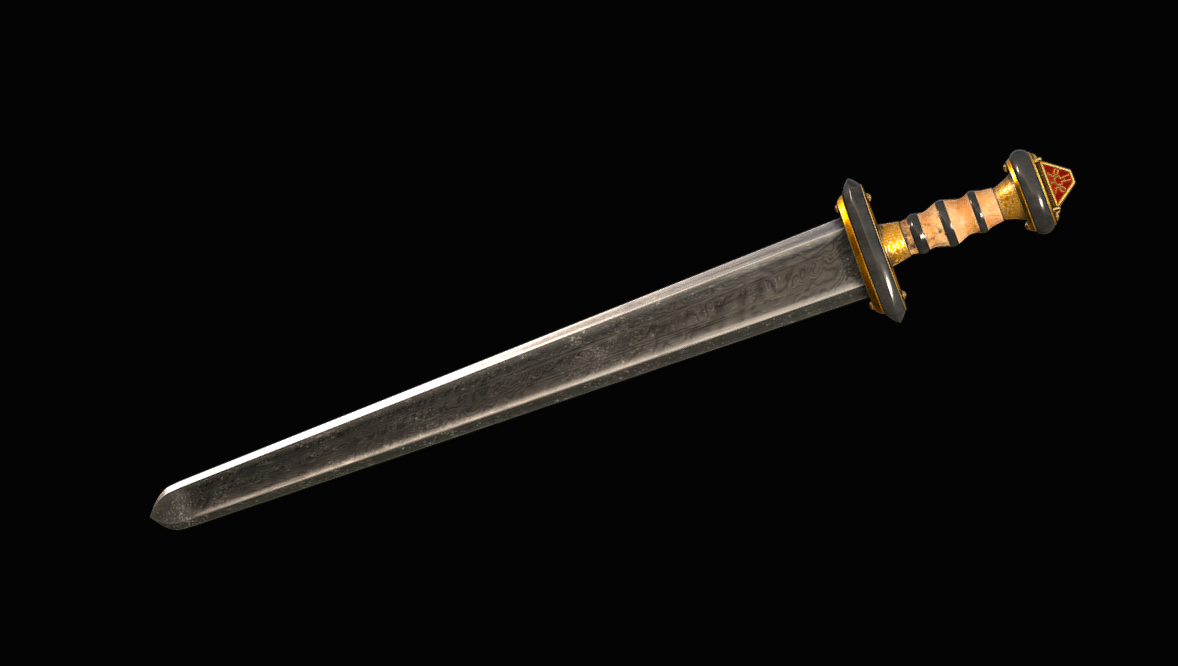 Anglo Saxon sword - reconstruction
