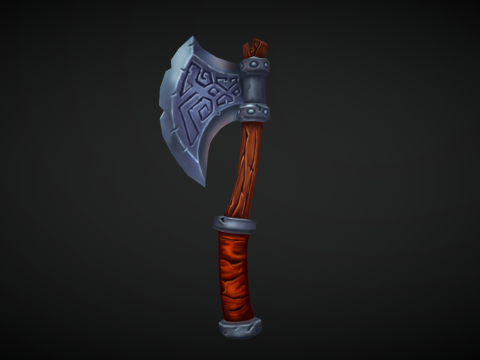 Axe low poly