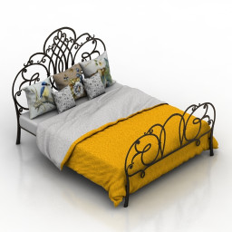 Bed ADA Forged 3d model