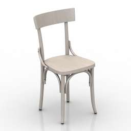 Chair Milano archi 3d model