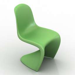 Chair Vitra Pantone 3d model