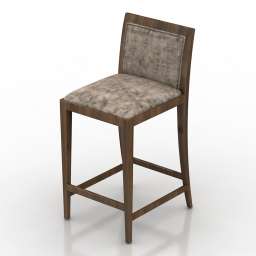 Chair bar Design Practice Philo Barstool 3d model