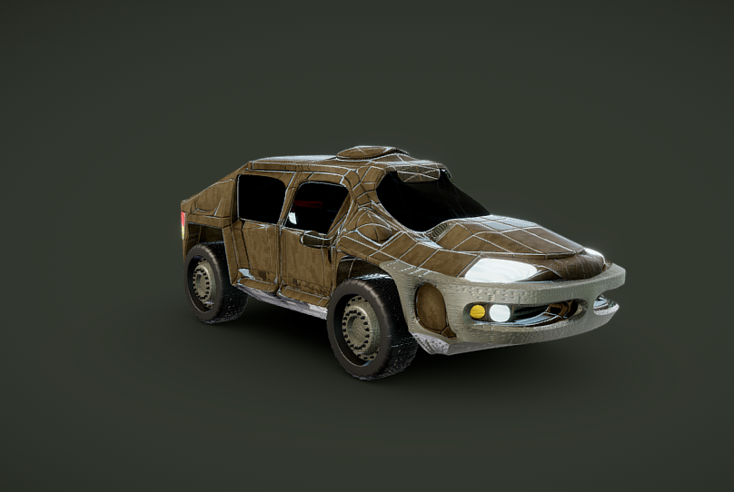 Hummer type vehicle