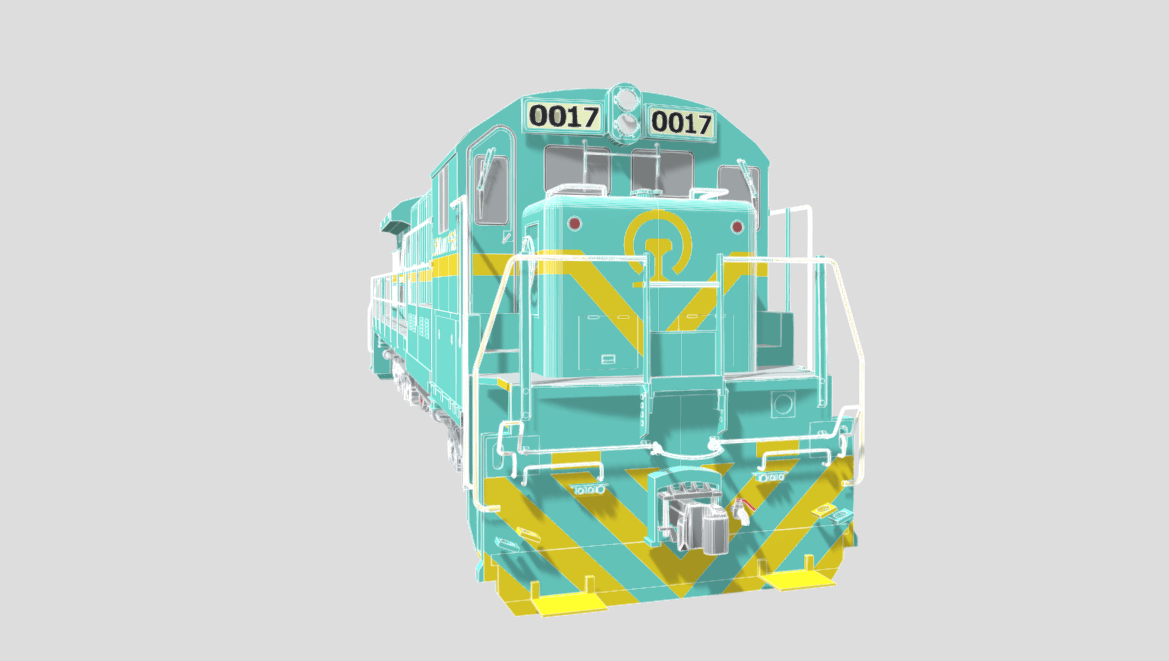 ND5 diesel locomotive PRC (GE C36-7）